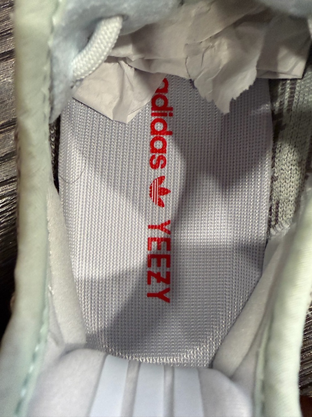 Adidas Yeezy Boost 350 V2 Low Blue Tint size 5- NWT - Picture 8 of 12